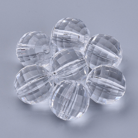 Transparent Acrylic Beads TACR-Q254-30mm-V01-1