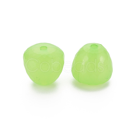 Transparent Acrylic Beads MACR-S373-10E-06-1