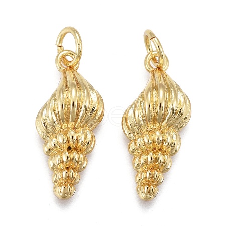 Brass Pendants ZIRC-M108-58G-1
