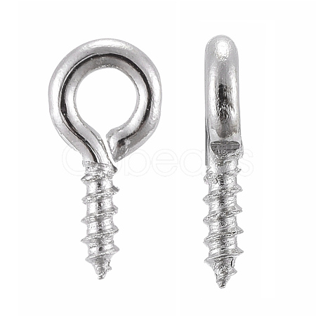 Iron Screw Eye Pin Peg Bails X-E561Y-1