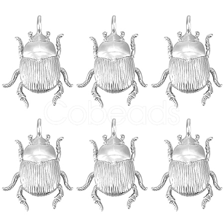 10Pcs Brass Pendants KK-BBC0023-97-1