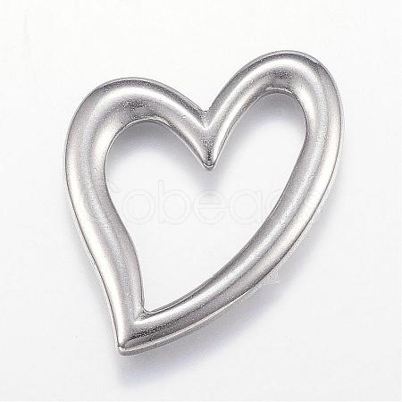Tarnish Resistant 304 Stainless Steel Linking Rings STAS-P125-02P-1