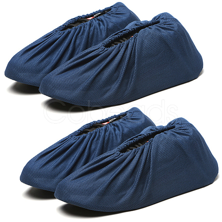 Polyester Silent Non-slip Shoe Covers AJEW-WH20067-116A-1