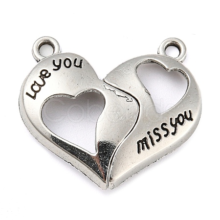 Alloy Magnetic Pendants PALLOY-Z020-05AS-1