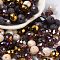 Glass Beads, Faceted, Rondelle, Coffee, 8x6mm, Hole: 1mm, about 1210pcs/500g