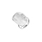 French Vintage Stainless Steel Irregular Shape Ring for Women Daily Wear