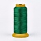 Polyester Thread, for Custom Woven Jewelry Making, Green, 0.25mm, about 700m/roll