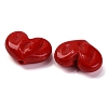 Opaque Acrylic Beads X-OACR-Z013-33B-1
