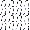 SUNNYCLUE 200Pcs Plastic Earring Hooks KY-SC0001-81A-1