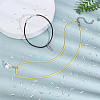 200Pcs Brass Cord Ends KK-PH0012-89S-4