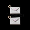 Alloy Enamel Pendants AL-CBAA1B9-04G-01-1