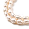 Natural Cultured Freshwater Pearl Beads Strands PEAR-I007-01L-01A-4