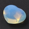 Opalite Love Heart Stone G-I367-03C-2