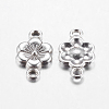 Tibetan Style Plum Blossom Flower Links connectors X-LF5093Y-2