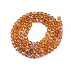 Electroplate Glass Beads Strands EGLA-A044-T4mm-L04-3