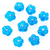 10Pcs Handmade Lampwork Beads LAMP-TADJ0001-01G-3