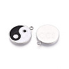 304 Stainless Steel Pendants STAS-N108-15P-2