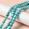 Natural Howlite Beads Strands G-C025-16-2