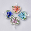 Luminous Handmade Lampwork Pendants LAMP-S189-02-B-2