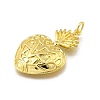 Brass Pendants KK-G525-12G-2