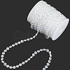 1Roll AB Color Butterfly ABS Plastic Beads Ribbons OCOR-SP0001-24-6