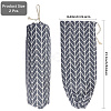 Cotton Jute Cloth Storage Pouches ABAG-WH20003-02C-2