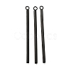 Ion Plating(IP) 304 Stainless Steel Pendants STAS-L218-19B-1