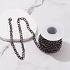 Aluminium Twisted Curb Chains CHA-YW0001-02-5
