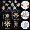 18Pcs 3 Styles Christmas Theme Plastic Decorations DIY-SC0026-69-2