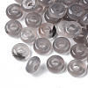 Natural Grey Agate European Beads G-Q503-11-1