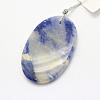 Natural Sodalite Pendants G-G694-B-18-2