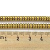 Electroplated Synthetic Non-magnetic Hematite Beads Strands G-K361-A04-02-4