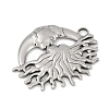 304 Stainless Steel Pendants STAS-D366-01B-P-2