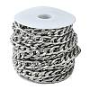 Tarnish Resistant Stainless Steel Figaro Chains STAS-M032-45P-3mm-3