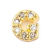 Rack Plating Brass Micro Pave Cubic Zirconia Cabochons KK-F874-04G-G-1
