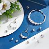 40Pcs 4 Style 316 Surgical Stainless Steel Spacer Beads RB-UN0001-07-4