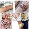 4 Bags Plating Acrylic/Alloy Multi-Strand Links PACR-NB0001-07-7