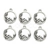 Tibetan Style Alloy Pendants PALLOY-K110-21AS-NR-1