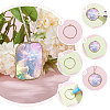 48Pcs 6 Styles Alloy Open Back Bezel Pendants FIND-CA0008-85-5