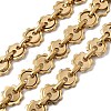 304 Stainless Steel Flower Link Chains CHS-Z007-02G-1