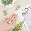 Resin Name Card Clip AJEW-CA0001-97-3