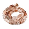 Natural Black Gold Rutilated Quartz Beads Strands GG-CBA4808-C01-01-3