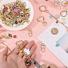 1 Bag DIY Keychain Kit DIY-GL0007-19A-3