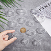 12Pcs 3 Style Mini Empty Clear Glass Globe FIND-NB0003-61-3