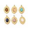 Natural Mixed Gemstone Pendants STAS-F312-02G-1
