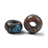 Synthetic Malachite Stone European Beads SPDL-R001-11-2