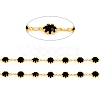 3.28 Feet Handmade Brass Link Chains X-CHC-F011-08A-G-1