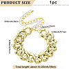 1Pc Aluminum Chunky Cuban Link Chain Choker Necklaces for Women NJEW-SP0001-11LG-2