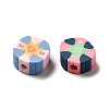 Mother's Day Handmade Polymer Clay Beads CLAY-E001-01D-4