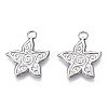 Non-Tarnish 304 Stainless Steel Pendants STAS-T063-199P-2
